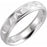 Geometric Band with Matte/Polished Finish 51992 - 3 mm - 6 mm