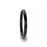 MIAMI Diamond Faceted Black Tungsten Ring for Women - 2 mm