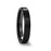 CITAR Beveled Black Ceramic Ring with Polished Finish - 4mm - 12mm