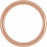 18K Rose Gold PVD Tungsten Beveled-Edge Band with Satin Finish TAR52112 - 6 mm