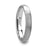 PYTHIUS Domed Brush Finished White Tungsten Ring - 2mm - 8mm