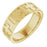 14K Yellow Cross Band 51799 - 7 mm