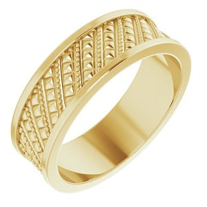 Geometric Band 51843 - 7 mm