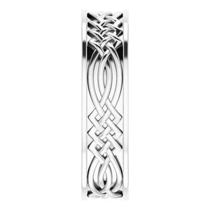 Celtic-Inspired Band 51838 - 6 mm