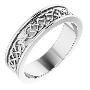 Celtic-Inspired Band 51873 - 6 mm