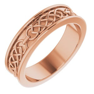 Celtic-Inspired Band 51873 - 6 mm