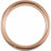 18K Rose Gold PVD Tungsten Grooved Band with Satin Finish TAR52194 - 8 mm