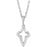 Petite Open Cross 16-18" Necklace or Pendant R42391