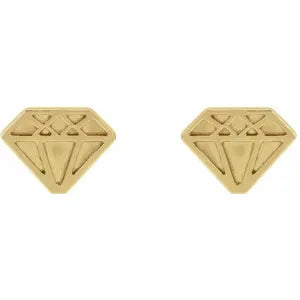 Tiny Diamond Earrings 87337
