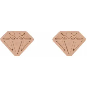 Tiny Diamond Earrings 87337