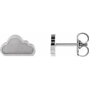 Tiny Cloud Earrings 87344
