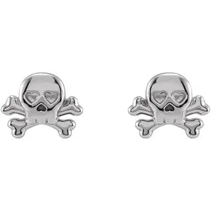Petite Skull & Crossbones Earrings 87519