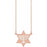 Menorah Star Necklace 87290