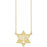 Menorah Star Necklace 87290
