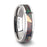 COMMANDO Tungsten Wedding Ring with Military Style Jungle Camouflage Inlay - 6mm - 10mm