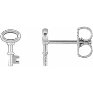 Petite Key Earrings 87593