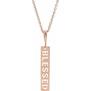 Blessed Bar 16-18" Necklace or Pendant 87759