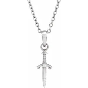 Dagger 16-18" Necklace or Pendant 87732