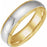 Half Round Band with Diamond Edge Inlay 57730 - 4 mm - 8 mm