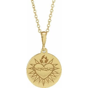 Sacred Heart 16-18" Necklace or Pendant R45426