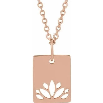 Lotus 16-18" Necklace or Pendant 88014