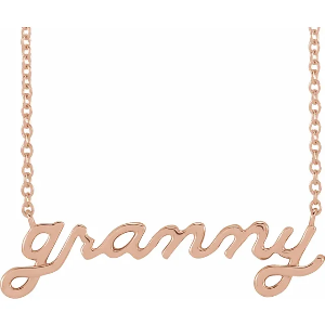 Granny 18" Necklace or Center 88061