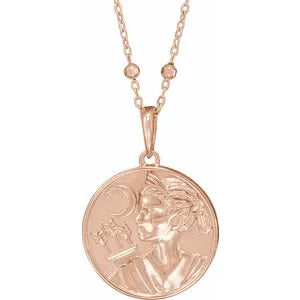 Artemis Coin 18" Necklace or Pendant 88042