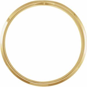 Single Notched Comfort-Fit Band 52378 - 6 mm