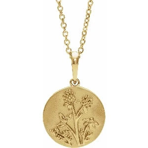 Floral 16-18" Necklace or Pendant 88102
