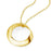Pure Mobius Necklace - Gold