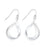 Pure Open Teardrop Earrings