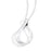 Pure Open Teardrop Necklace