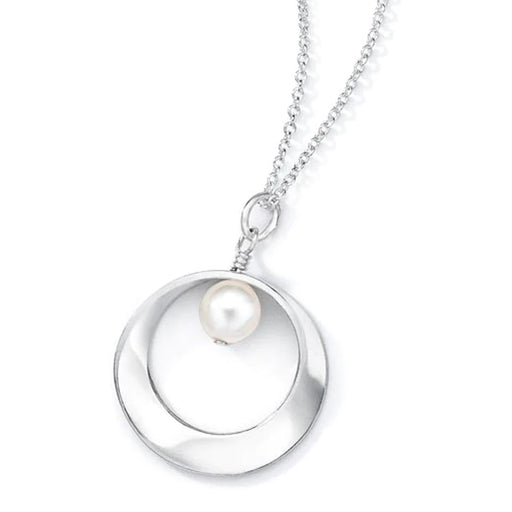 Pure Mini Mobius With Pearl Necklace