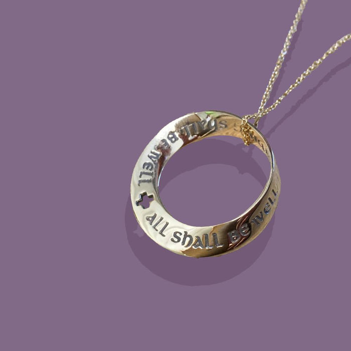 All Shall Be Well - Julian of Norwich Necklace - Gold