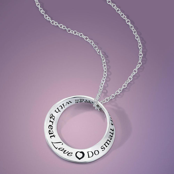 Do Small Things With Great Love - Mother Teresa Necklace