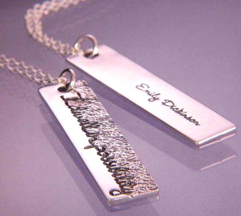 I Dwell In Possibility - Emily Dickinson Necklace