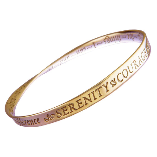 Serenity Prayer 14K Gold Bracelet