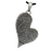 B&B Teardrop Heart Fingerprint Pendant
