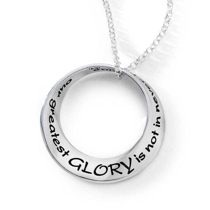 Our Greatest Glory... - Confucius Necklace