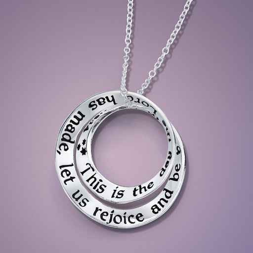 Let Us Rejoice - Psalm 118:24 Necklace