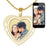 Heart Photo Pendant/Charm w/ Heart Cut Outs Jewelry