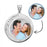 Custom Photo Engraved Round Charm or Pendant Jewelry