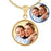 Petite Round w/ Plain Bezel Photo Pendant Jewelry