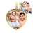 Small Heart Pendant w/ Bezel Photo Pendant Jewelry