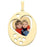 Oval w/ Heart Cut Out Design Photo Pendant Jewelry