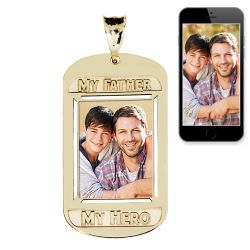 My Father, My Hero Pendant Jewelry