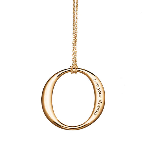 Live Your Dream Necklace - Gold