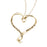 We Want To Gift Our Children Two Things Necklace - Gold