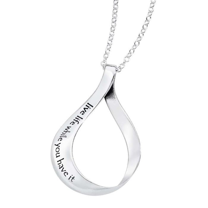 Live Life Necklace
