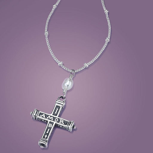 Latin - Ubi Amor Ibi Fides Necklace